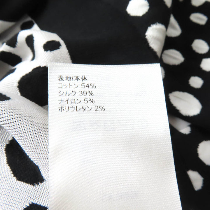 極美品★ルイヴィトン×草間彌生 23SS 1AB852 シルク混 インフィニティ ドット クロップド プルオーバーニット XS 正規品 レディース