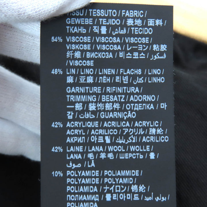 美品△SAINT LAURENT PARIS サンローランパリ 643883 テディ 中綿 ボンバージャケット スタジャン ゴールド ブラック 46 伊製 正規品