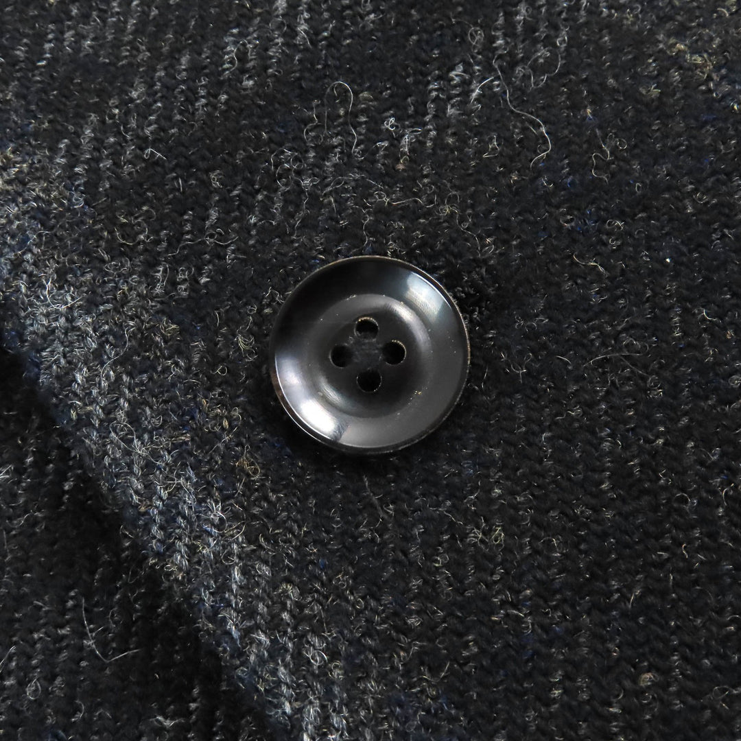 美品△Y’s for men ワイズフォーメン ヨウジヤマモト MO-J12-105 レザートリミング チェック柄 ツイード テーラードジャケット 3 正規品