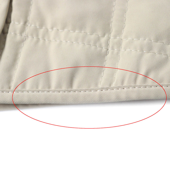 良品★BURBERRY LONDON バーバリーロンドン FD225-352 ロゴボタン付 裏地ノバチェック柄 キルティング ジャケット ベージュ 11 正規品
