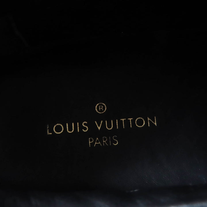 極美品★LOUIS VUITTON ルイヴィトン ファストレーン・ライン モノグラム レースアップ メッシュ スニーカー ブラック 6 伊製 メンズ