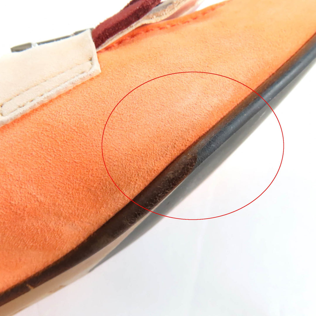 美品★HERMES エルメス 181071Z ロワイヤル H金具付 タッセル アーモンドトゥ スウェードレザー ローファー マルチ 35.5 保存袋付き