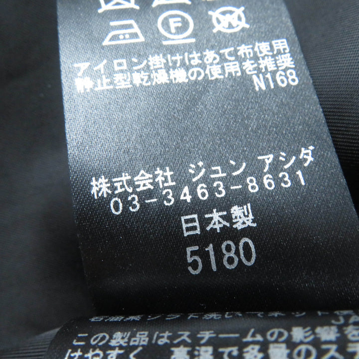 美品☆TAE ASHIDA タエ アシダ TC2708 レイヤード・パイピングデザイン フーディコート ポンチョ ダークグレー M 正規品 レディース