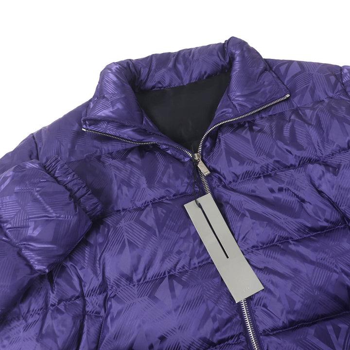 極美品□DIOR ディオール オム 22AW 943C449C5711 CDダイヤモンド ミラージュ スキーカプセル ダウンジャケット パープル 58 伊製 正規品