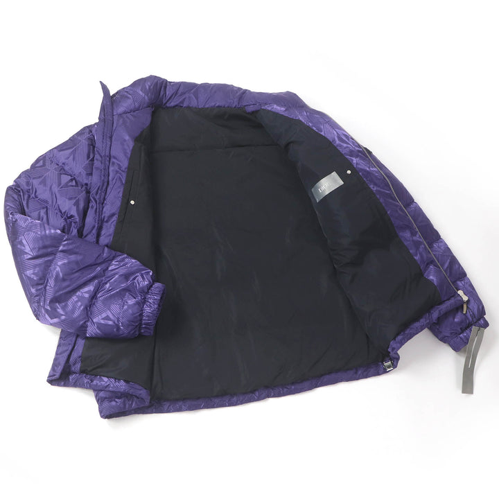 極美品□DIOR ディオール オム 22AW 943C449C5711 CDダイヤモンド ミラージュ スキーカプセル ダウンジャケット パープル 58 伊製 正規品