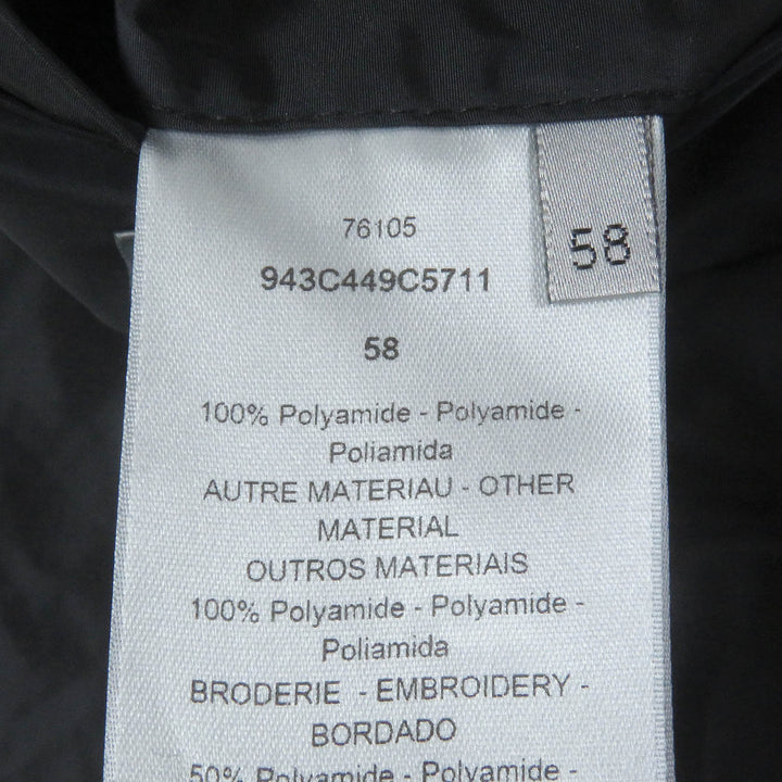極美品□DIOR ディオール オム 22AW 943C449C5711 CDダイヤモンド ミラージュ スキーカプセル ダウンジャケット パープル 58 伊製 正規品