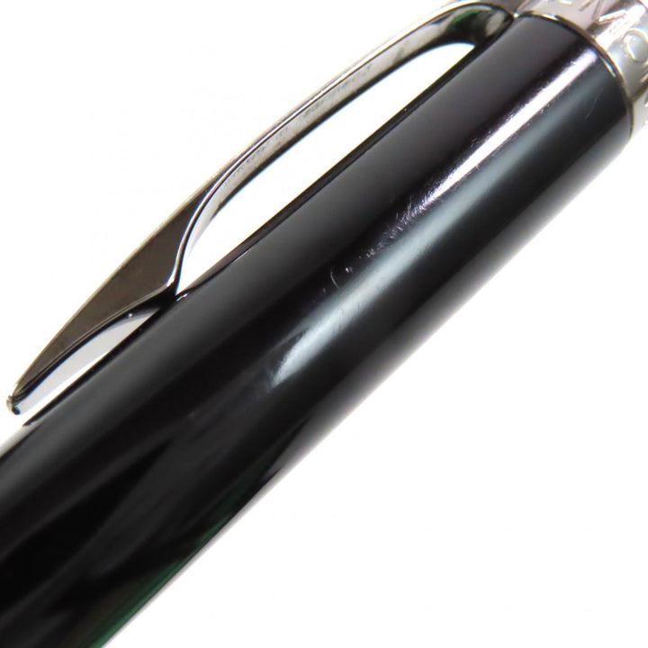 良品▼MONTBLANC モンブラン スターウォーカー ホワイトスター ツイスト式 ボールペン ブラック ガンメタリック 箱・ケース付き 筆記◎
