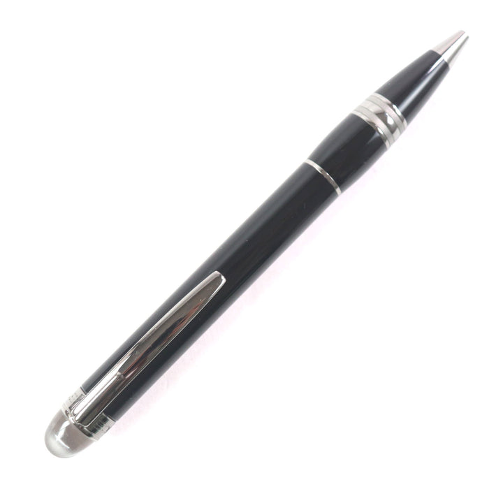良品▼MONTBLANC モンブラン スターウォーカー ホワイトスター ツイスト式 ボールペン ブラック ガンメタリック 箱・ケース付き 筆記◎
