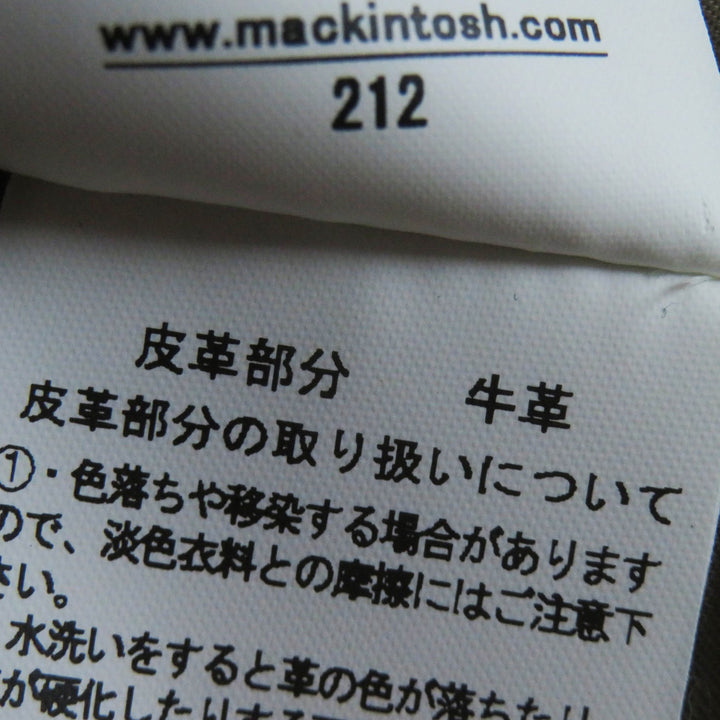 極美品◎Mackintosh マッキントッシュ G212MO1107FLACD LAGGAN EX EDIFICE別注 タイロッケンコート／ステンカラーコート 40　定139700円