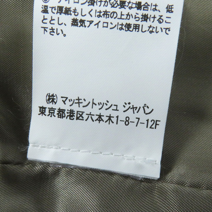 極美品◎Mackintosh マッキントッシュ G212MO1107FLACD LAGGAN EX EDIFICE別注 タイロッケンコート／ステンカラーコート 40　定139700円