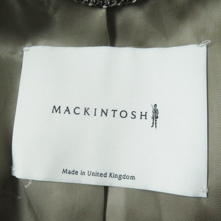 極美品◎Mackintosh マッキントッシュ G212MO1107FLACD LAGGAN EX EDIFICE別注 タイロッケンコート／ステンカラーコート 40　定139700円