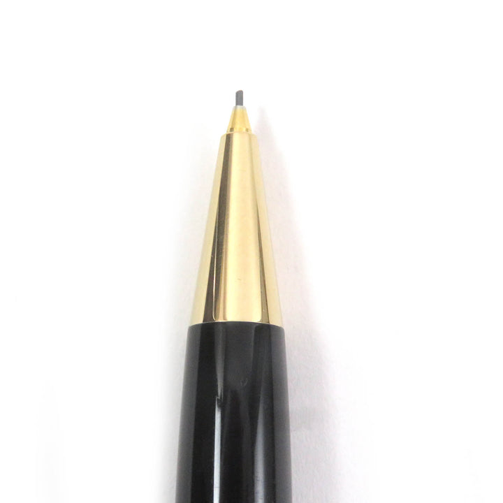 美品□MONTBLANC モンブラン プレシャスレジン マイスターシュテュック ツイスト式 シャープペンシル ブラック ドイツ製 筆記確認済み