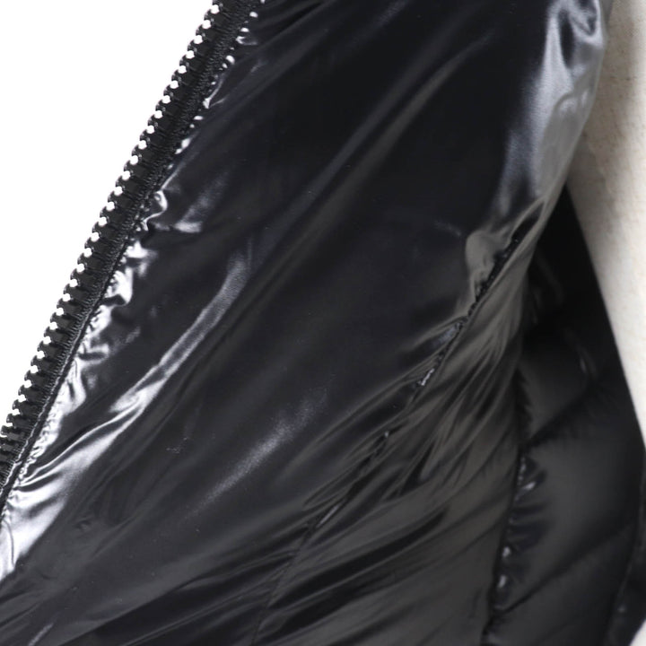 極美品★MONCLER モンクレール FULMAR FOXファー・フード付 ダウンコート ブラック 0 ハンガー・ガーメント付き 正規品 レディース