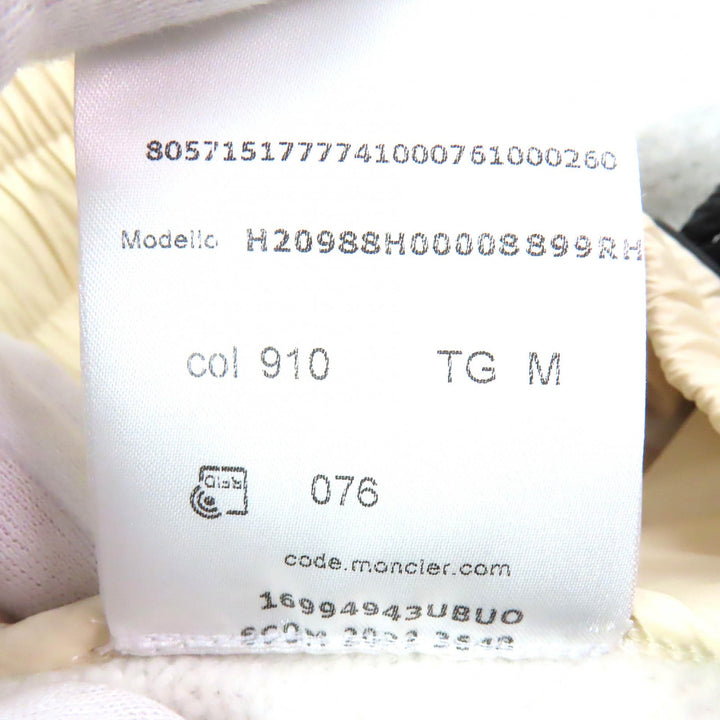未使用品△MONCLER GRENOBLE モンクレール グルノーブル 2022年 PANTALONE サイドストライプ トラックパンツ スウェットパンツ M 正規品