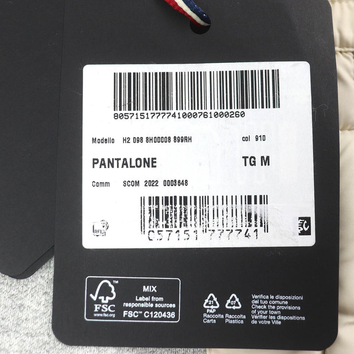 未使用品△MONCLER GRENOBLE モンクレール グルノーブル 2022年 PANTALONE サイドストライプ トラックパンツ スウェットパンツ M 正規品