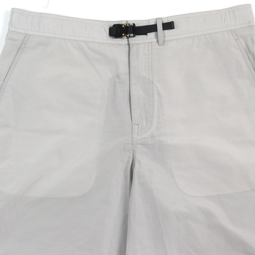 極美品○DIOR ディオール オム 293C179B4717 ロゴワッペン リップストップ生地 バックルバミューダハーフパンツ 50 正規品 メンズ