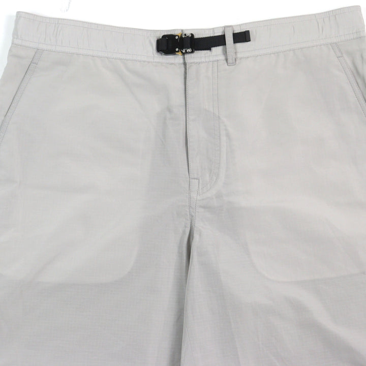 極美品○DIOR ディオール オム 293C179B4717 ロゴワッペン リップストップ生地 バックルバミューダハーフパンツ 50 正規品 メンズ