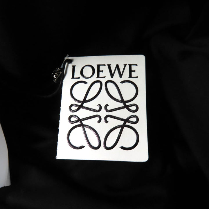未使用品★LOEWE ロエベ S540Y08X56 膝丈 ペプラム スカート ボトムス ブラック 34 イタリア製 正規品 レディース 定価107800円