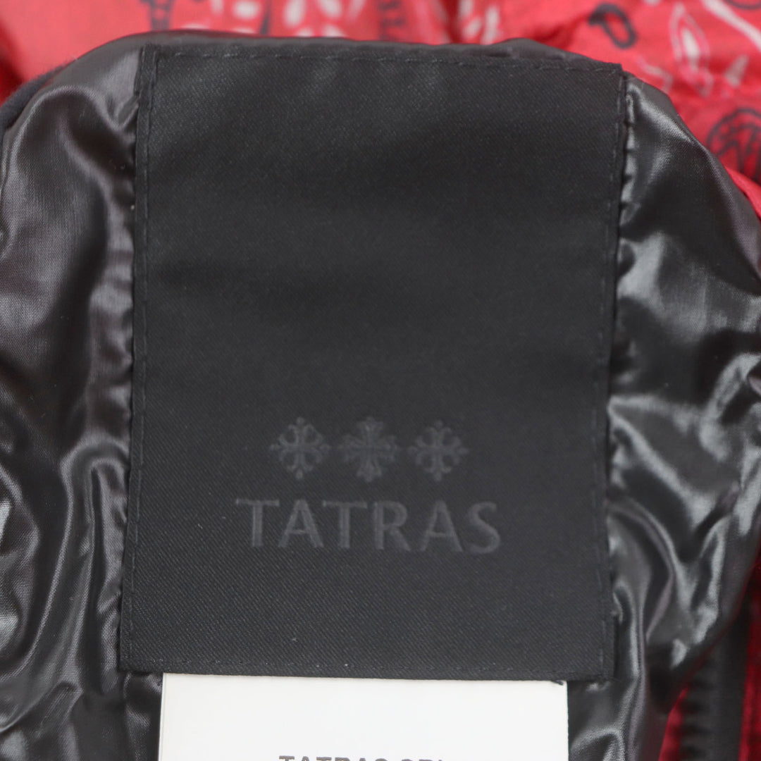 未使用品▼TATRAS タトラス 20AW MTAT20A4729-D AGATONE アガトーネ ペイズリー柄 ワッペン付き リバーシブル ダウンベスト 2 正規品