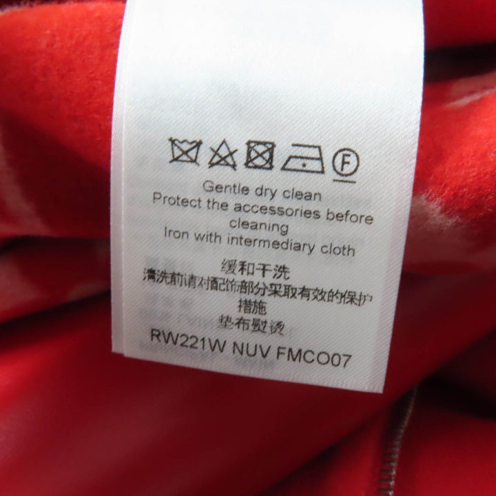 極美品★ルイヴィトン 22SS シルク混 リバーシブル ジャイアントモノグラム レザー使い フーデッド コート 38 ハンガー・ガーメント付