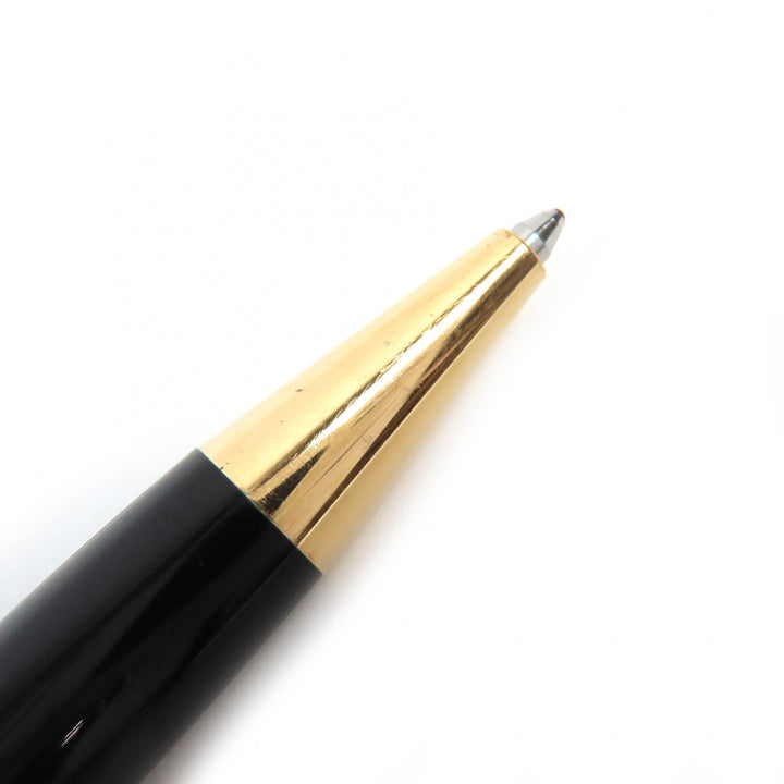 良品△MONTBLANC モンブラン マイスターシュテュック クラシック PIX ホワイトスター ツイスト式 ボールペン 黒 ゴールド 筆記確認済み