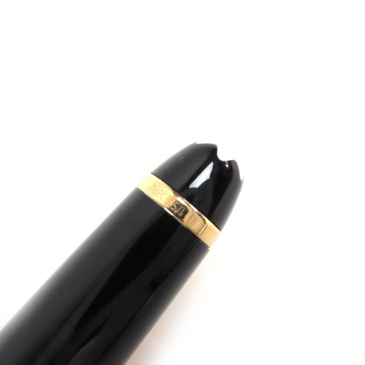 良品△MONTBLANC モンブラン マイスターシュテュック クラシック PIX ホワイトスター ツイスト式 ボールペン 黒 ゴールド 筆記確認済み