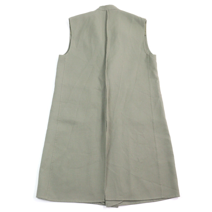 極美品○08sircus ゼロエイトサーカス 23AW S23AW-OT08 Twill double face rever long gilet ダブルフェイス ロングジレ 1 正規品メンズ