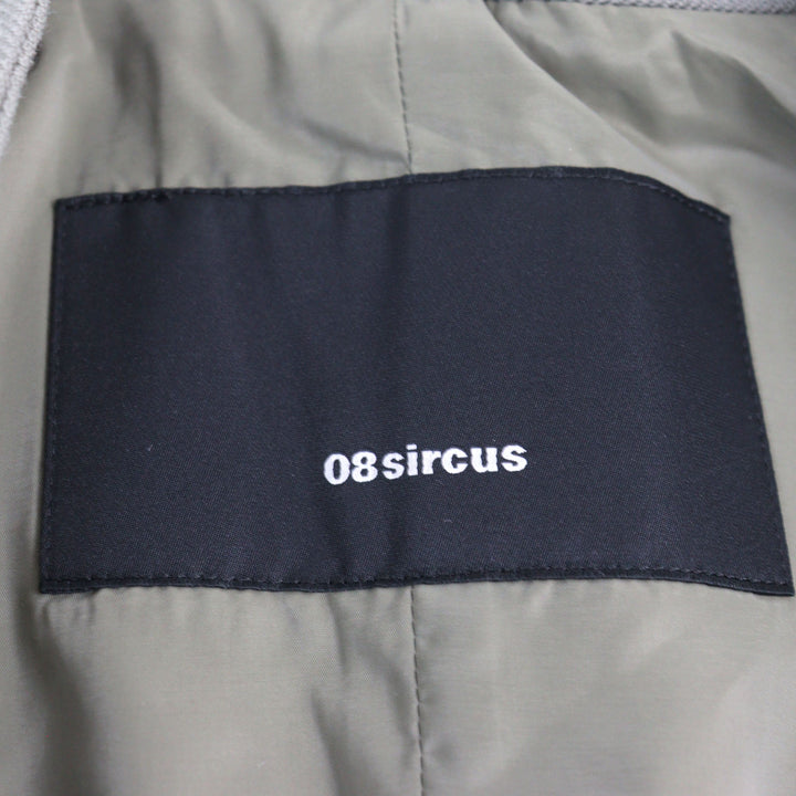 極美品○08sircus ゼロエイトサーカス 23AW S23AW-OT08 Twill double face rever long gilet ダブルフェイス ロングジレ 1 正規品メンズ