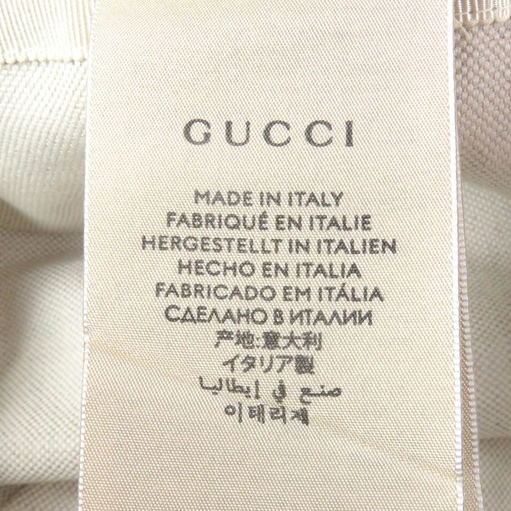 美品□GUCCI Palace グッチ パレス 726133 GGキャンバス ウェブライン バケットハット 帽子 ベージュ M/58cm イタリア製 正規品 メンズ