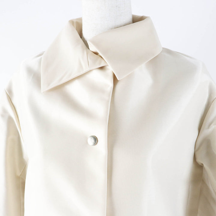 未使用品◎Aquascutum アクアスキュータム ホワイトレーベル ジャケット ライトベージュ 6 日本製 正規品 レディース 定価75000円