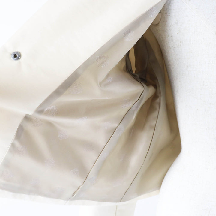 未使用品◎Aquascutum アクアスキュータム ホワイトレーベル ジャケット ライトベージュ 6 日本製 正規品 レディース 定価75000円