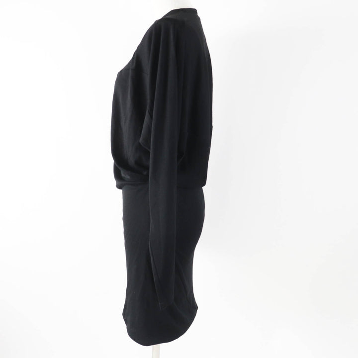 未使用品◎Alexander Wang アレキサンダーワン 1W496140L3 ドルマンスリーブ ワンピース／ドレス ブラック S 正規品 レディース
