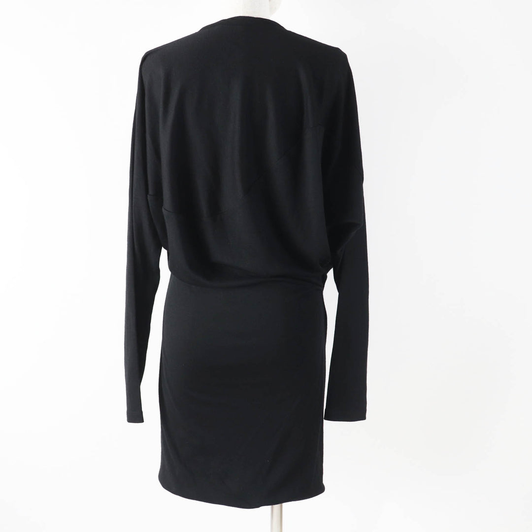 未使用品◎Alexander Wang アレキサンダーワン 1W496140L3 ドルマンスリーブ ワンピース／ドレス ブラック S 正規品 レディース