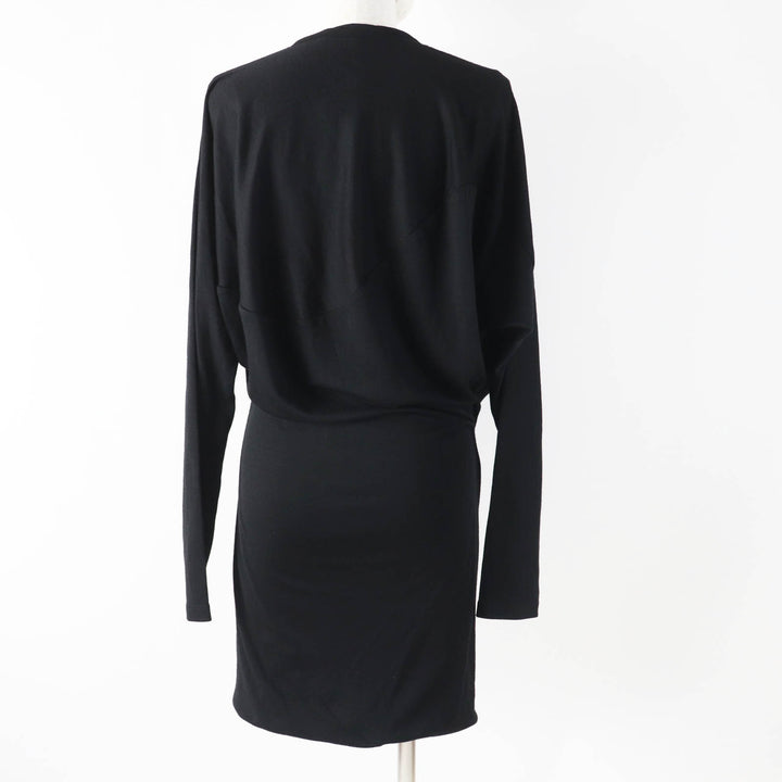 未使用品◎Alexander Wang アレキサンダーワン 1W496140L3 ドルマンスリーブ ワンピース／ドレス ブラック S 正規品 レディース