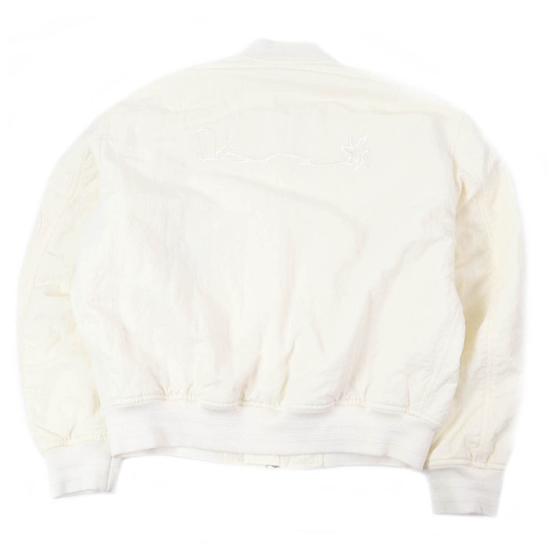 極美品□DIOR×Cactus Jack ディオール オム×カクタスジャック 943C439J5515 サドルポケット 中綿 ブルゾン アイボリー 50 伊製 正規品