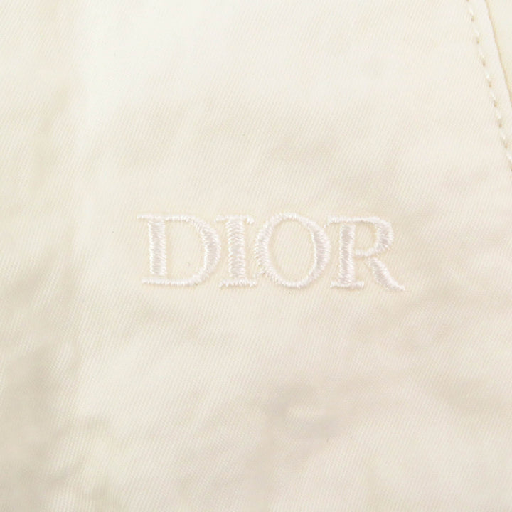 極美品□DIOR×Cactus Jack ディオール オム×カクタスジャック 943C439J5515 サドルポケット 中綿 ブルゾン アイボリー 50 伊製 正規品