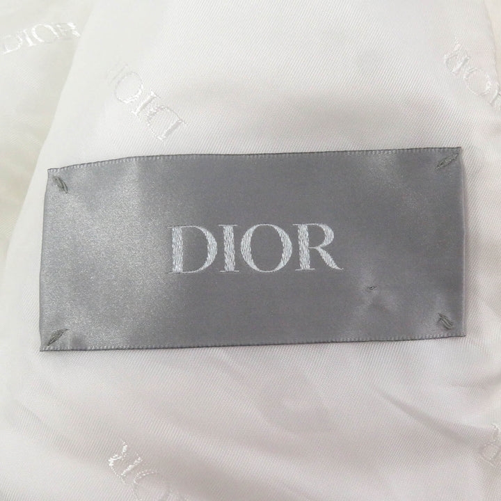 極美品□DIOR×Cactus Jack ディオール オム×カクタスジャック 943C439J5515 サドルポケット 中綿 ブルゾン アイボリー 50 伊製 正規品