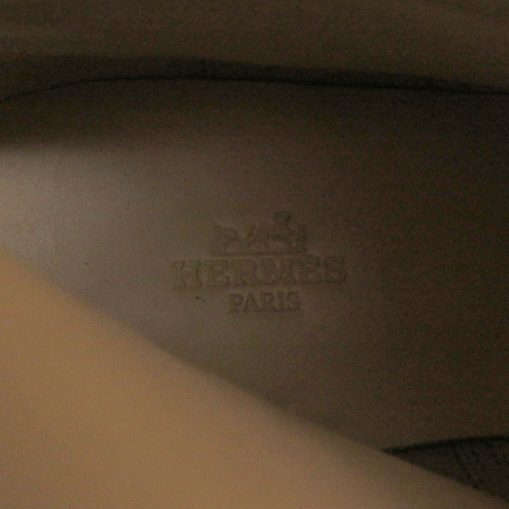 未使用品□HERMES エルメス フォーチュン ケリー金具 ストラップ付き スウェードレザー アンクルブーツ ショートブーツ ブラウン 41 伊製