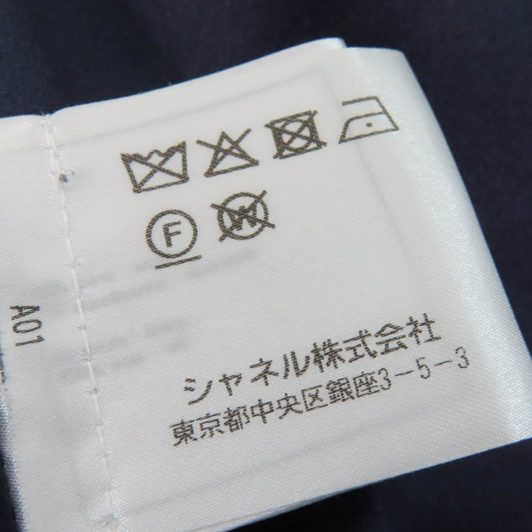 極美品☆CHANEL シャネル P59081V39106 ウール 六角ココボタン ジグザグ柄 コート ブラック ホワイト 36 フランス製 正規品 レディース