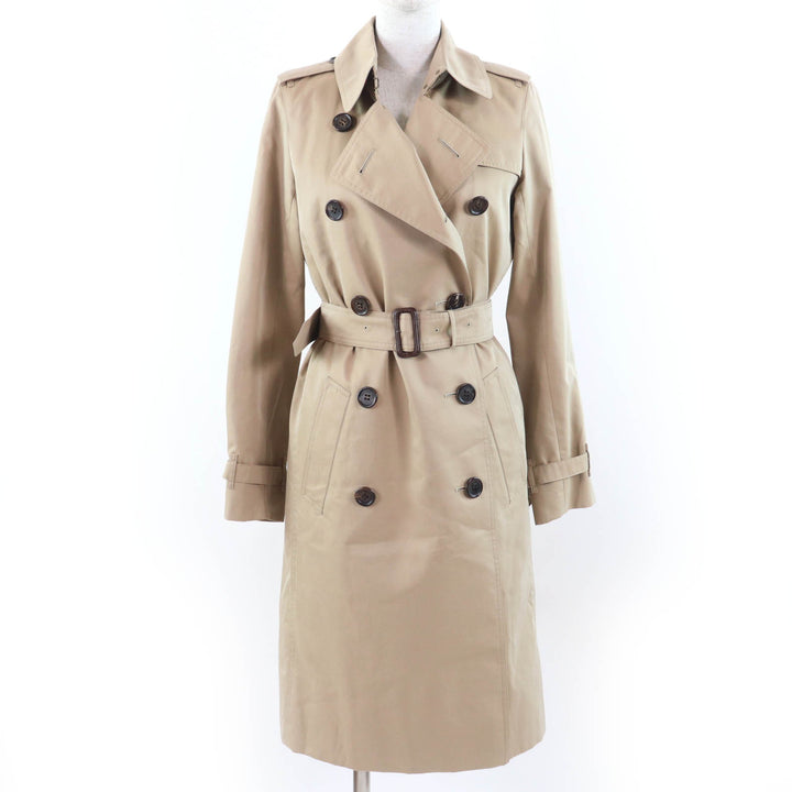 極美品☆BURBERRY LONDON バーバリーロンドン B1A88-430-51 ウールライナー付 トレンチコート ベージュ 36 日本製 正規品 レディース