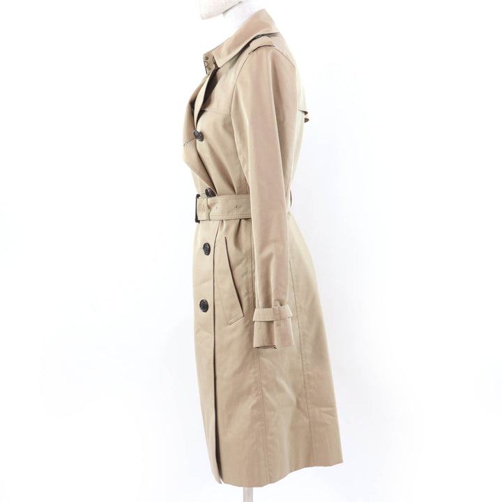 極美品☆BURBERRY LONDON バーバリーロンドン B1A88-430-51 ウールライナー付 トレンチコート ベージュ 36 日本製 正規品 レディース