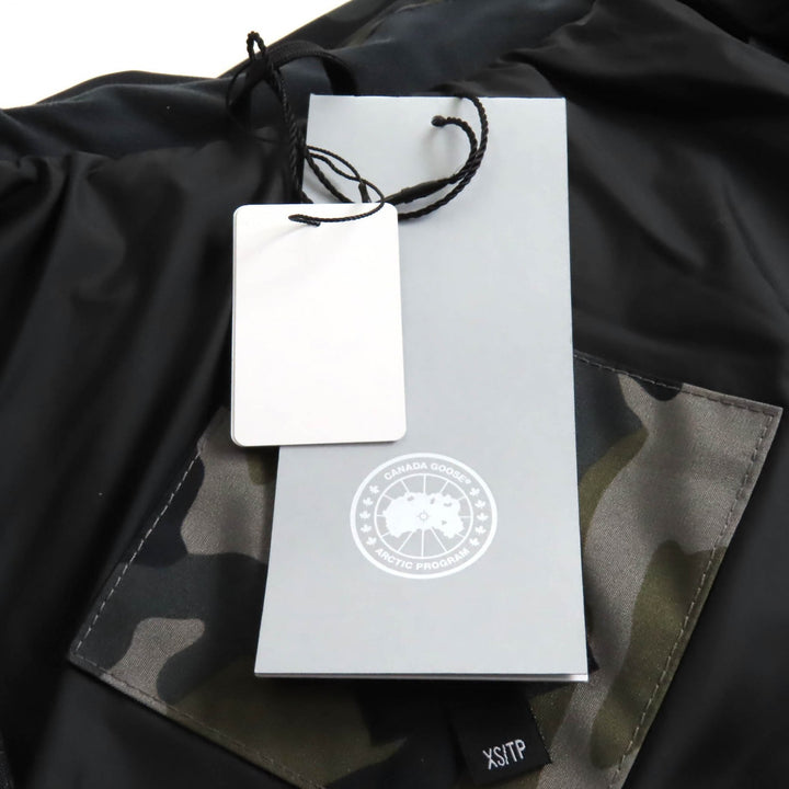 未使用品★CANADA GOOSE カナダグース 5806LP GABRIOLA PARKA カナダグースジャパン ロゴワッペン・フード付 カモフラ ダウンコート XS