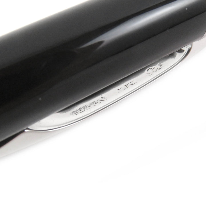 良品□MONTBLANC モンブラン プレシャスレジン スターウォーカー ホワイトスター ツイスト式 ボールペン ブラック シルバー ドイツ製