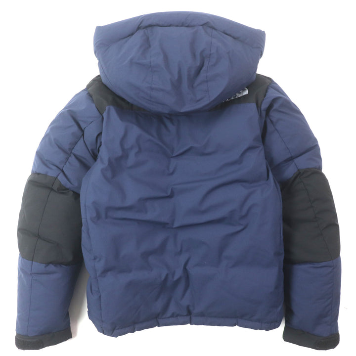 美品▼THE NORTH FACE ザ・ノースフェイス ND91840 Baltro Light Jacket フード付き ロゴ刺繍 ダウンジャケット XS 正規品 メンズ