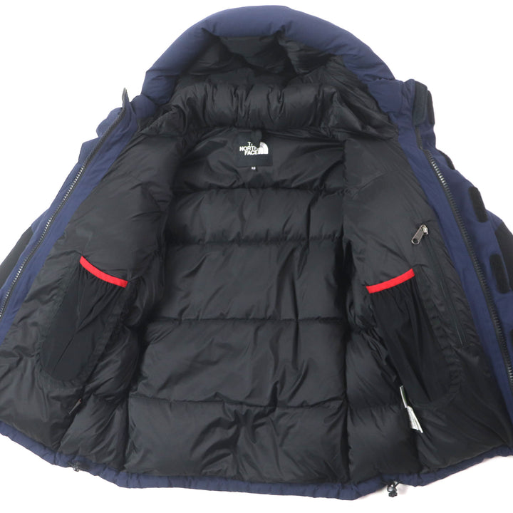 美品▼THE NORTH FACE ザ・ノースフェイス ND91840 Baltro Light Jacket フード付き ロゴ刺繍 ダウンジャケット XS 正規品 メンズ