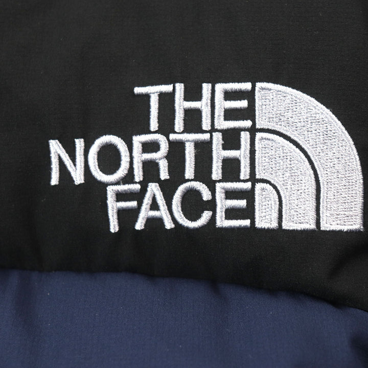 美品▼THE NORTH FACE ザ・ノースフェイス ND91840 Baltro Light Jacket フード付き ロゴ刺繍 ダウンジャケット XS 正規品 メンズ