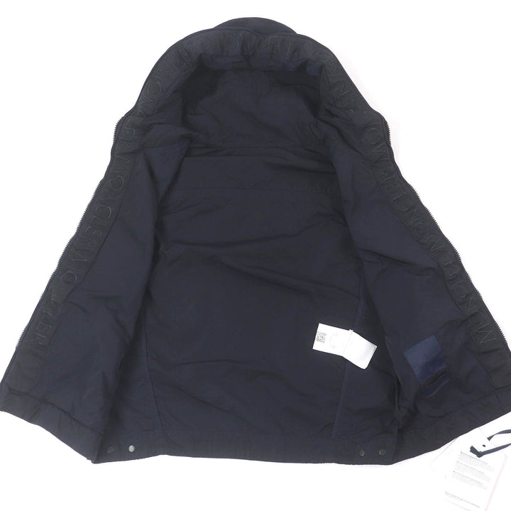 未使用品□MONCLER モンクレール 20SS TOUQUES GIUBBOTTO ロゴエンブロイダリー WZIP フーデッド ナイロンベスト ネイビー 3 正規品