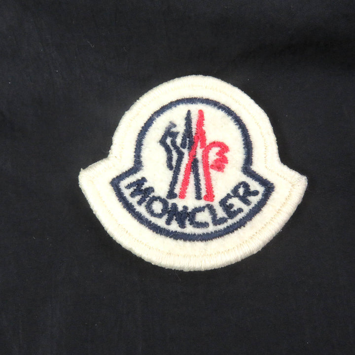 未使用品□MONCLER モンクレール 20SS TOUQUES GIUBBOTTO ロゴエンブロイダリー WZIP フーデッド ナイロンベスト ネイビー 3 正規品