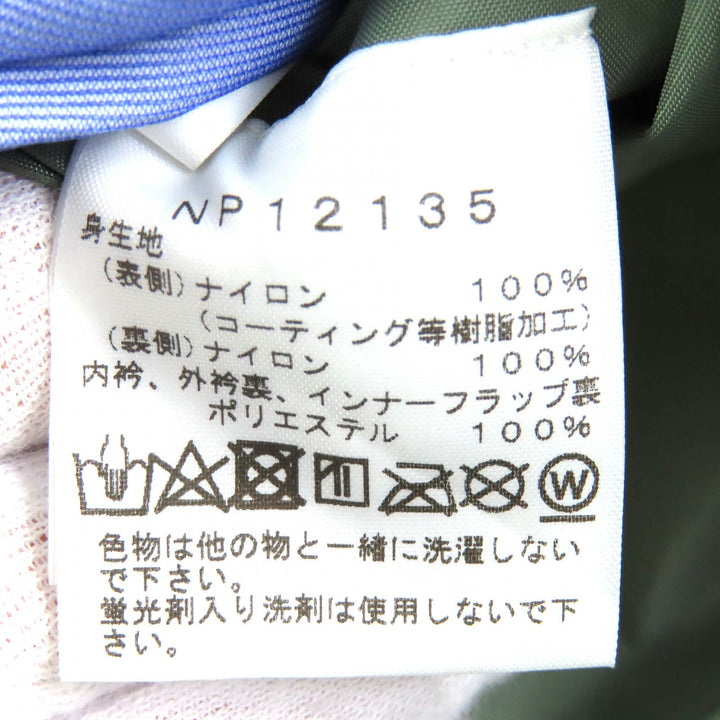 極美△THE NORTH FACE ザ・ノースフェイス NP12135 マウンテン レインテックスジャケット ロゴ フード付 GORE-TEX アガベグリーン M 正規