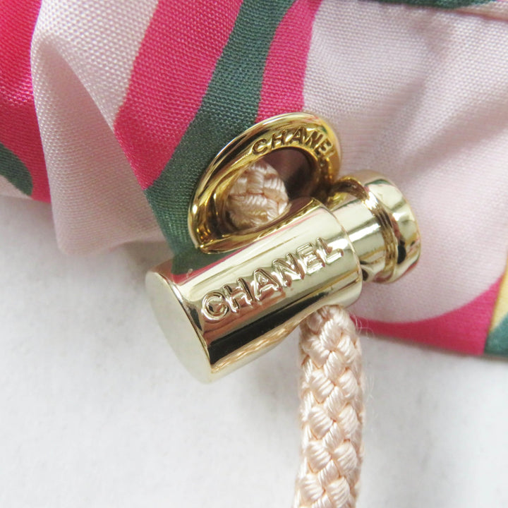極美品◎CHANEL シャネル 21AW P70173 シルク100％ ロゴプリント フーデッド ジップアップ ジャケット／ブルゾン マルチ 34 伊製 正規品
